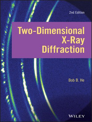 cover image of Two-dimensional X-ray Diffraction